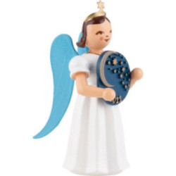 Angel Long Pleaded Skirt Moon and Stars - Colored - 6,6 cm / 2.6 inch