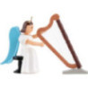 Angel Long Pleated Skirt Harp Sitting, Colored - 6,6 cm / 2.6 inch