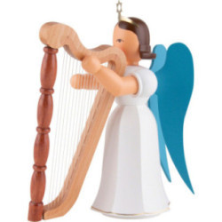 Angel Long Pleated Skirt with Harp, Colored - 22 cm / 8.7 inch