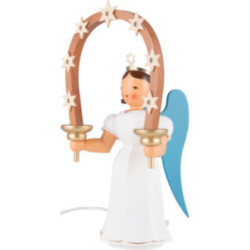 Angel Long Pleated Skirt with Star Arch and Lights, Colored - 27 cm / 10.6 inch