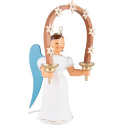 Angel Long Pleated Skirt with Star Arch and Lights, Colored - 27 cm / 10.6 inch