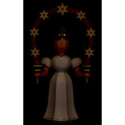 Angel Long Pleated Skirt with Star Arch and Lights, Colored - 27 cm / 10.6 inch