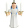 Angel Long Pleated Skirt with Candle Holder, Colored - 22 cm / 8.7 inch