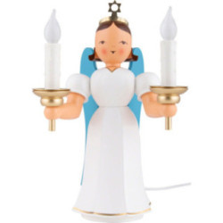 Angel Long Pleated Skirt with Electric Lights, Colored - 22 cm / 8.7 inch