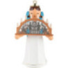 Angel Long Skirt with Candle Arch colored electric - 22 cm / 8.7 inch