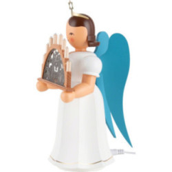 Angel Long Skirt with Candle Arch colored electric - 22 cm / 8.7 inch
