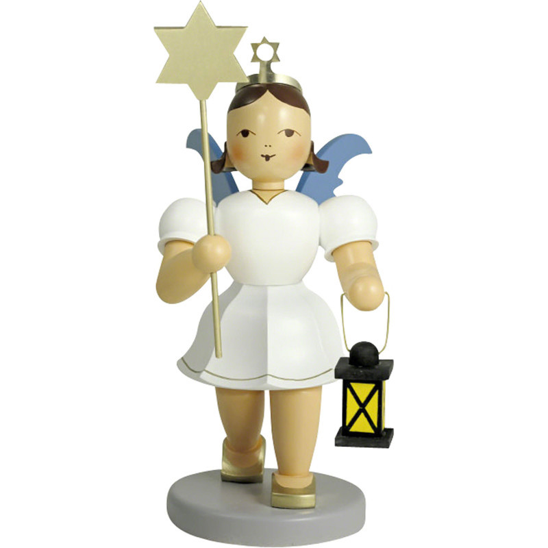 Angel Long Pleated Skirt with Lantern and Star, Colored - 22 cm / 8.7 inch