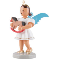 Angel Short Skirt with Horseman, Colored - 6,6 cm / 2.6 inch