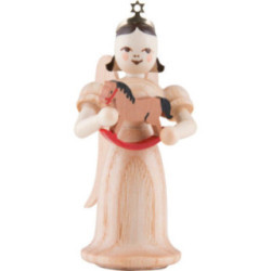 Angel Long Skirt with Horseman, Natural - 6,6 cm / 2.6 inch