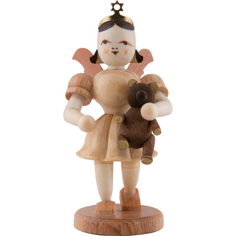 Angel Short Skirt with Teddy, Natural - 6,6 cm / 2.6 inch