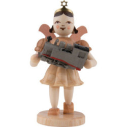 Angel Short Skirt with Locomotive, Natural - 6,6 cm / 2.6 inch