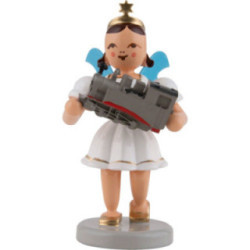 Angel Short Skirt with Locomotive, Colored - 6,6 cm / 2.6 inch
