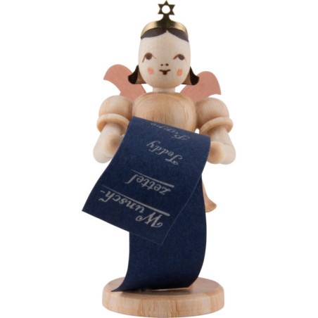 Angel Short Skirt with Wish List, Natural - 6,6 cm / 2.6 inch