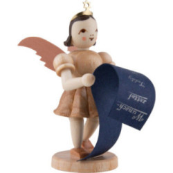 Angel Short Skirt with Wish List, Natural - 6,6 cm / 2.6 inch