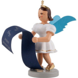 Angel Short Skirt with Wish List, Colored - 6,6 cm / 2.6 inch