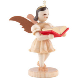 Angel Short Skirt with Storybook - Natural - 6,6 cm / 2.6 inch