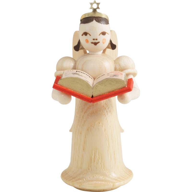 Angel Long Skirt with Storybook - Natural - 6,6 cm / 2.6 inch