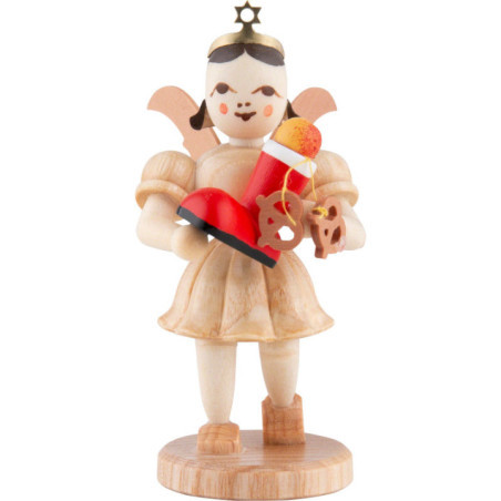 Angel Short Skirt with Santa's Boot - Natural - 6,6 cm / 2.6 inch