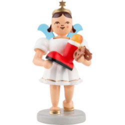 Angel Short Skirt with Santa's Boot - Colored - 6,6 cm / 2.6 inch