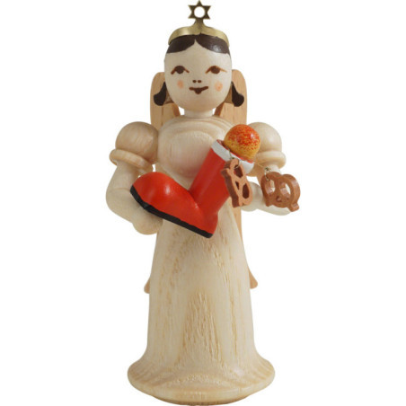 Angel Long Skirt with Santa's Boot - Natural - 6,6 cm / 2.6 inch