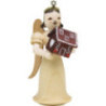 Angel Long Skirt with Gingerbread House - Natural - 6,6 cm / 2.6 inch