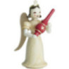 Angel Long Skirt with Christmas Tree Topper - Natural - 6,6 cm / 2.6 inch