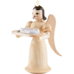 Angel Long Skirt with Stollen natural  - 6,6 cm / 2.6 inch