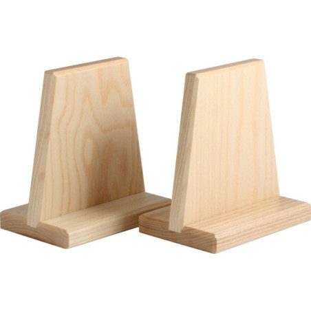 Unterbauteile für Schwibbogen natur, 1 Paar