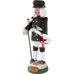 Smoker - German Mineralogist Georgius Agricola - 27 cm / 11 inch