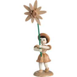 Flower Child Edelweiss, Natural - 12 cm / 4.7 inch