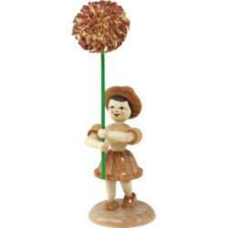 Blumenkind Chrysantheme, natur - 12 cm