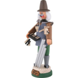 Smoker - German Organ Maker Gottfried Silbermann - 27 cm / 11 inch