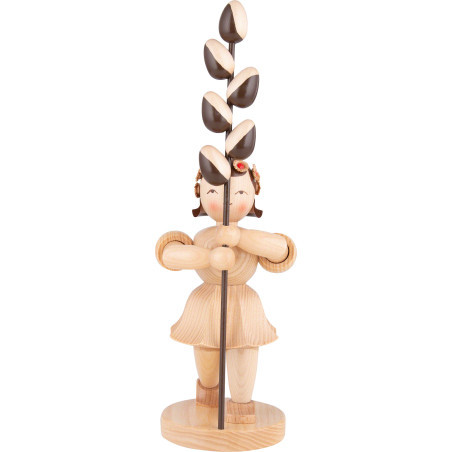 Flower Child with Pussy Willow - Natural - 31 cm / 12 inch