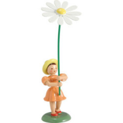 Flower Child Marguerite, Colored - 12 cm / 4.7 inch