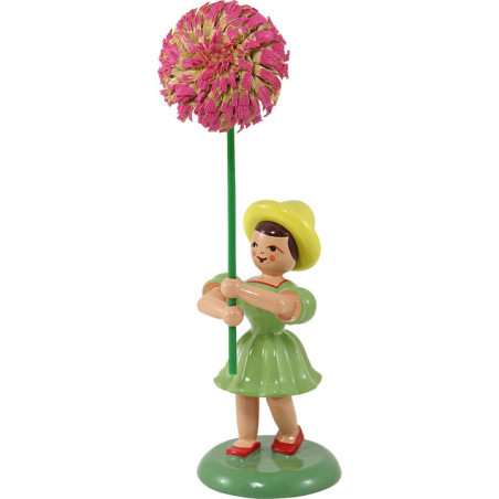 Flower Child Chrysanthemum, Colored - 12 cm / 4.7 inch