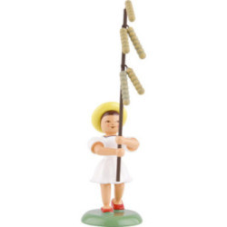 Flower Child with Hazelnut Bloom - 12 cm / 4.7 inch