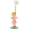 Blumenkind mit Anthurie, farbig - 11,5 cm