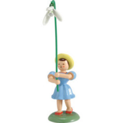 Flower Child Snow Drop, Colored - 12 cm / 4.7 inch