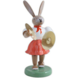 Easter Bunny with Guitar - 7,5 cm / 3 inch