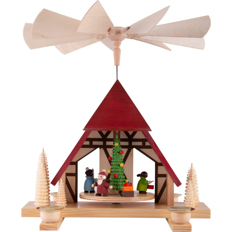 1-stöckige Pyramide Kinderweihnacht  - 29 cm