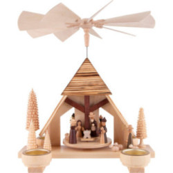 1-Tier Pyramid - Nativity Scene - 30 cm / 11.8 inch