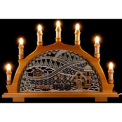 Candle Arch - Carolers - Embroidery Colored - 49x36 cm / 19.3x14.2 inch