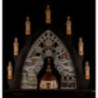 Candle Arch - Seiffen Church Black - Embroidery Colored - 41x45 cm / 16.1x17.7 inch