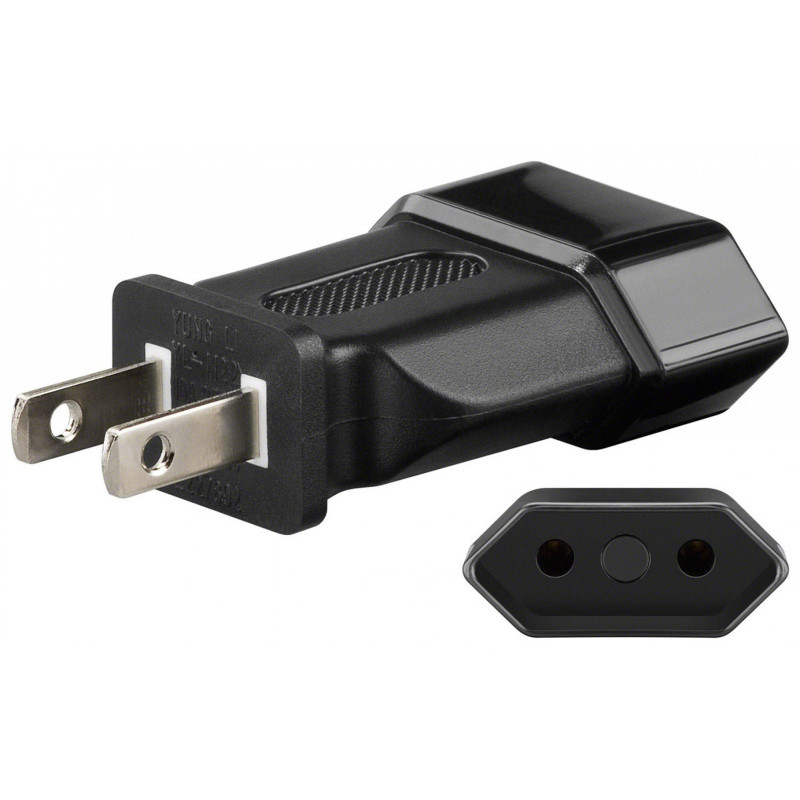 Plug Adapter for USA with Euro Jack