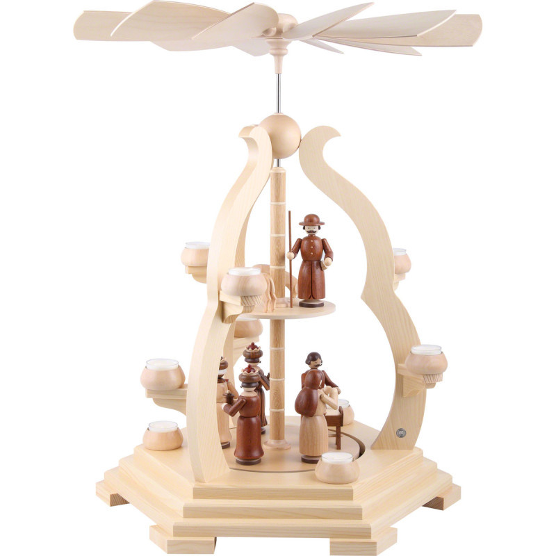 2-Tier Pyramid - Bow Design - 65 cm / 25 inch