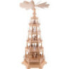 5-Tier Pyramid - The Christmas Story - 142 cm / 56 inch - 230 V Electr. Motor