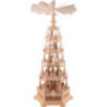 5-Tier Pyramid - The Christmas Story - 142 cm / 56 inch - 230 V Electr. Motor