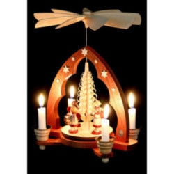 1-stöckige Pyramide Musikantenengel - 28 cm