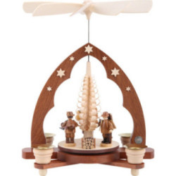 1-Tier Pyramid - Forest People - 28 cm / 11 inch