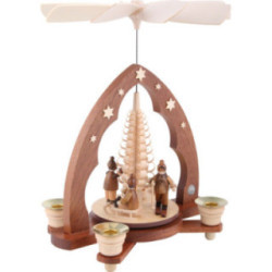 1-stöckige Pyramide Winterkinder - 28 cm